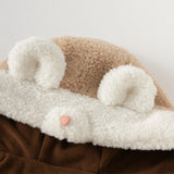 Dave&Bella Toddler Boys/Girls Cute Animal-shaped Ear-protection Plush Pullover Hats