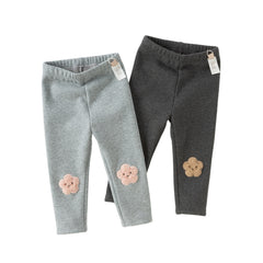 Dave&Bella Toddler Girls/Boys Autumn Cute Grey Leggings Pants