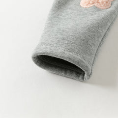 Dave&Bella Toddler Girls/Boys Autumn Cute Grey Leggings Pants