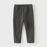Dave&Bella Toddler Girls Cute Grey Slim Leggings