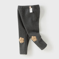Dave&Bella Toddler Girls/Boys Autumn Cute Grey Leggings Pants