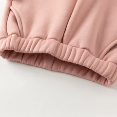 Dave&Bella Toddler Girl Casual Straight-leg Warm Plush-lined Pants