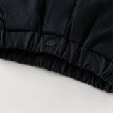 Dave&Bella Toddler Girls Winter Cool Navy Blue Lightweight Windproof Down Pants