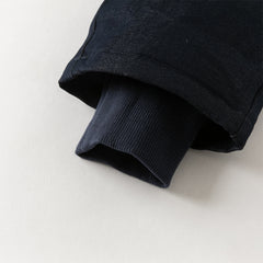 Dave&Bella Toddler Girls Winter Cool Navy Blue Lightweight Windproof Down Pants