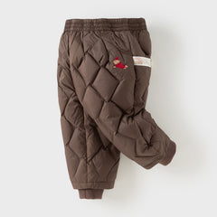 Dave&Bella Toddler Girls/Boys Winter Versatile Cozy Down Pants