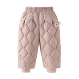 Dave&Bella Toddler Girls/Boys Winter Versatile Cozy Down Pants