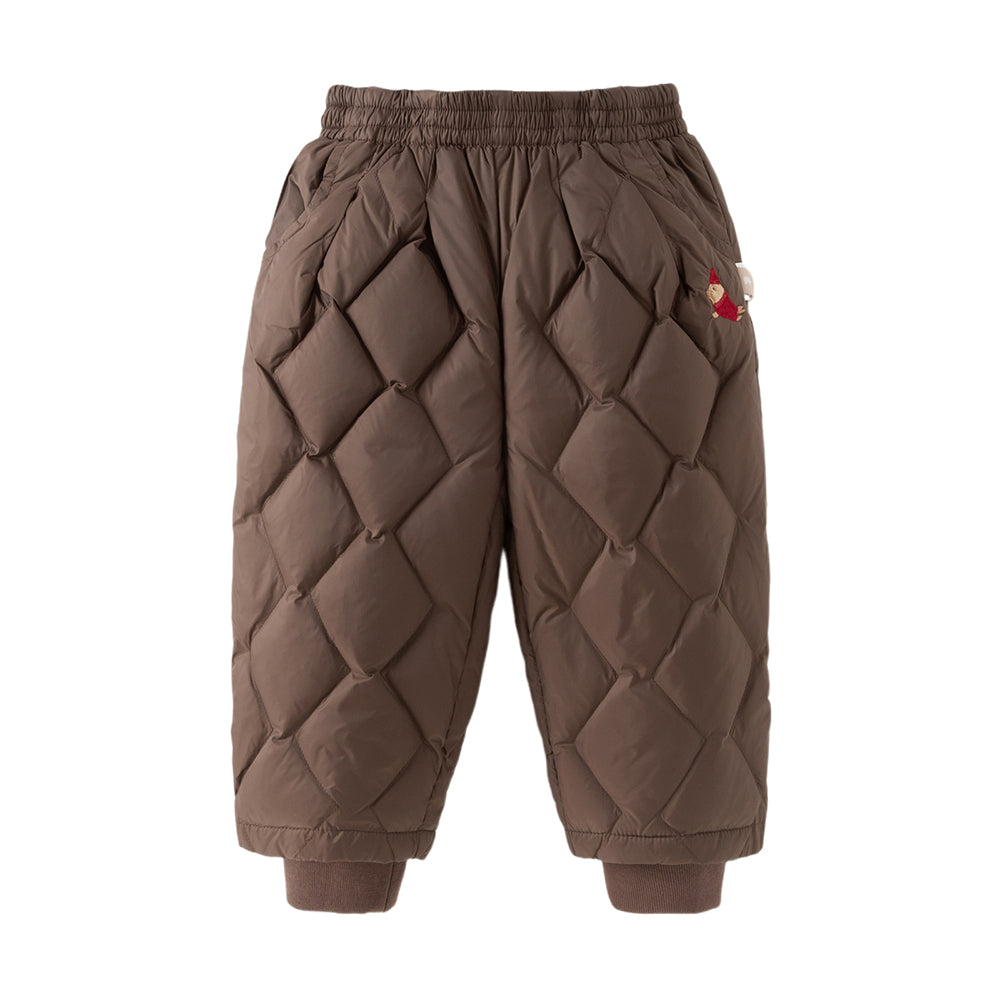 Dave&Bella Toddler Girls/Boys Winter Versatile Cozy Down Pants