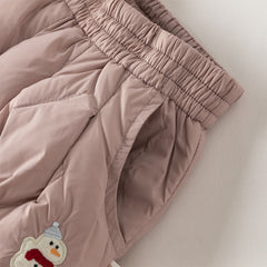 Dave&Bella Toddler Girls/Boys Winter Versatile Cozy Down Pants