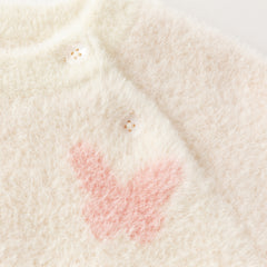 Dave&Bella Toddler Girls Sweet Pink Turtle Long-sleeved Soft Sweaters Tops