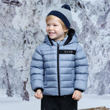 Dave&Bella Kids Boys Winter Blue Cozy Outwear Windproof Hooded Down Coats
