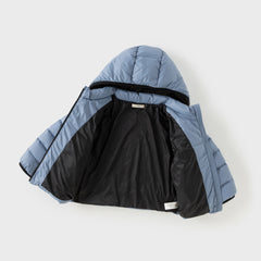 Dave&Bella Kids Boys Winter Blue Cozy Outwear Windproof Hooded Down Coats