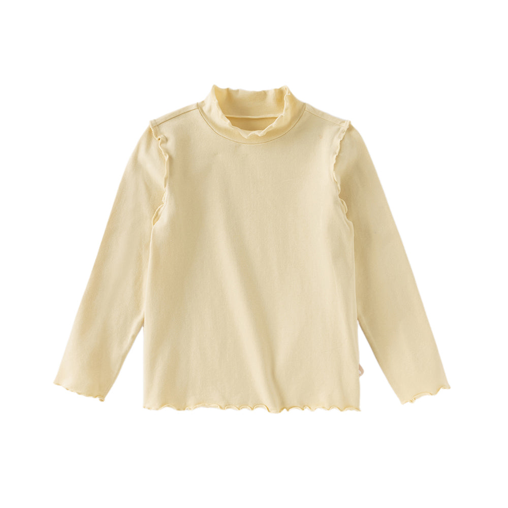 Dave&Bella Kids Girls Multi-color Cotton Long Sleeve T-shirts Tops