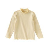Dave&Bella Kids Girls Multi-color Cotton Long Sleeve T-shirts Tops