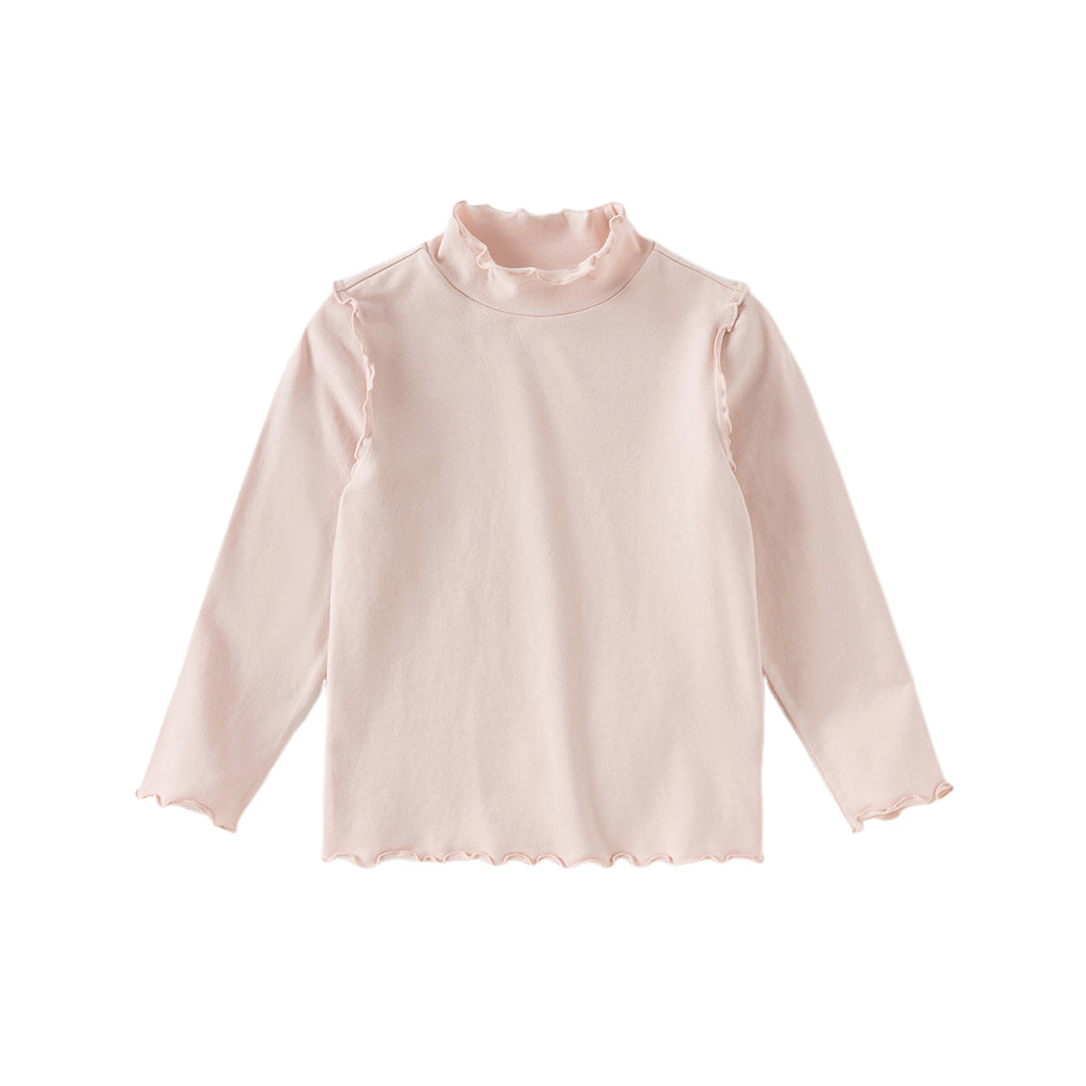 Dave&Bella Kids Girls Winter Multicolor Cotton Long Sleeve T-shirts Tops