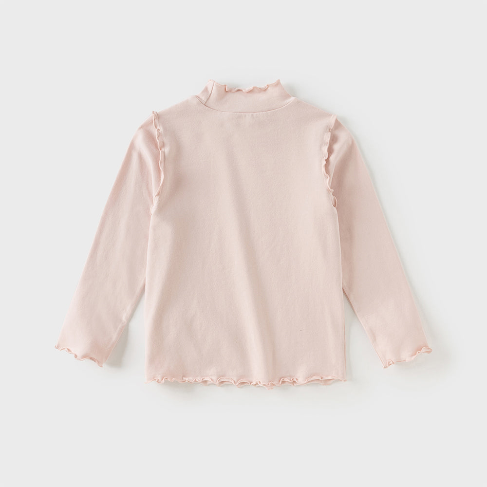 Dave&Bella Kids Girls Multi-color Cotton Long Sleeve T-shirts Tops