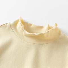 Dave&Bella Kids Girls Winter Multicolor Cotton Long Sleeve T-shirts Tops