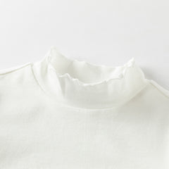 Dave&Bella Kids Girls Winter Multicolor Cotton Long Sleeve T-shirts Tops