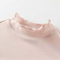 Dave&Bella Kids Girls Winter Multicolor Cotton Long Sleeve T-shirts Tops