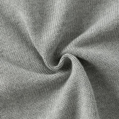 Dave&Bella Toddler Boys Cute Cartoon Print Grey Long-sleeved Pure Cotton T-shirts Tops