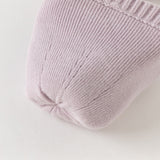 Dave&Bella Toddler Girls Adorable Purple/Beige Versatile Cozy Pullover Hats