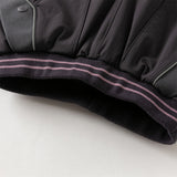 Dave&Bella Toddler Boys Casual Purple/Dark Grey Loose Padded Pants