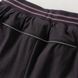 Dave&Bella Toddler Boys Casual Purple/Dark Grey Loose Padded Pants