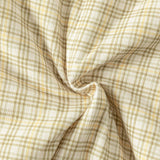Dave&Bella Baby Boys College-style Yellow-white Plaid Warm Padded Indoor Rompers