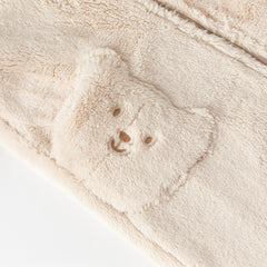 Dave&Bella Baby Girls/Boys Winter Casual Hooded Warm Plush One-Pieces Romper