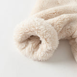 Dave&Bella Baby Girls/Boys Winter Casual Hooded Warm Plush One-Pieces Romper