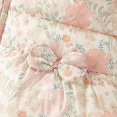 Dave&Bella Toddler Girls Winter Adorable Pink Floral Outwear Paddes Hooded Coats