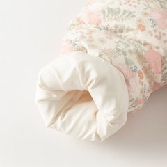 Dave&Bella Toddler Girls Winter Adorable Pink Floral Outwear Paddes Hooded Coats