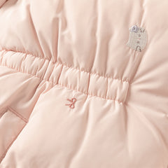 Dave&Bella Toddler Girls Winter Cute Pink Warm Windproof Padded Hooded Coats