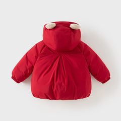 Dave&Bella Toddler Girls Winter Versatile Outwear Waterproof Warm Down Coats
