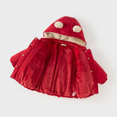 Dave&Bella Toddler Girls Winter Versatile Outwear Waterproof Warm Down Coats