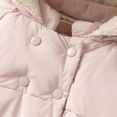 Dave&Bella Toddler Girls Winter Versatile Outwear Waterproof Warm Down Coats
