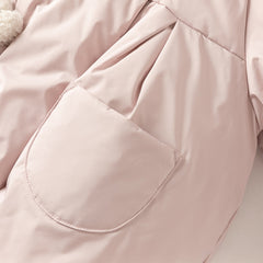 Dave&Bella Toddler Girls Winter Versatile Outwear Waterproof Warm Down Coats