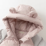 Dave&Bella Toddler Girls/Boys Winter Cute Animal-shaped Plush-lined Hooded Down Coats