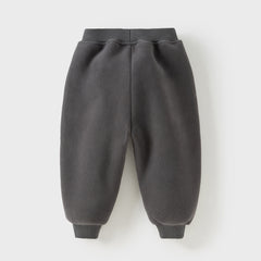 Dave&Bella Toddler Girls/Boys Autumn Cozy Fleece Drawstring Sweatpants