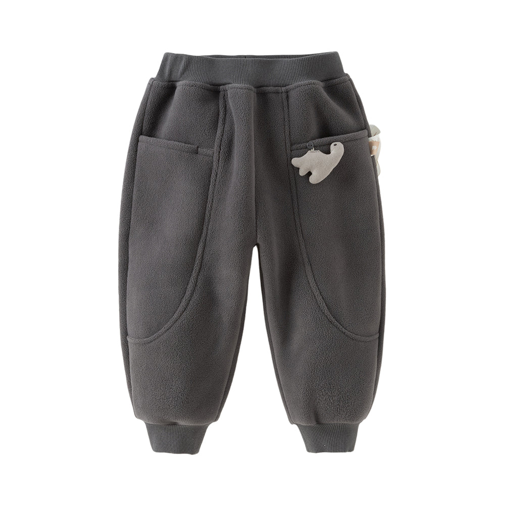 Dave&Bella Toddler Girls/Boys Cozy Fleece Drawstring Sweatpants