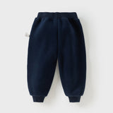 Dave&Bella Toddler Girls/Boys Cozy Fleece Drawstring Sweatpants