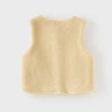 Dave&Bella Toddler Girls/Boys Multiple-colors Soft Versatile Fleece Vests