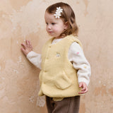Dave&Bella Toddler Girls/Boys Multiple-colors Soft Versatile Fleece Vests