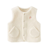 Dave&Bella Toddler Girls/Boys Soft Versatile Fleece Vests