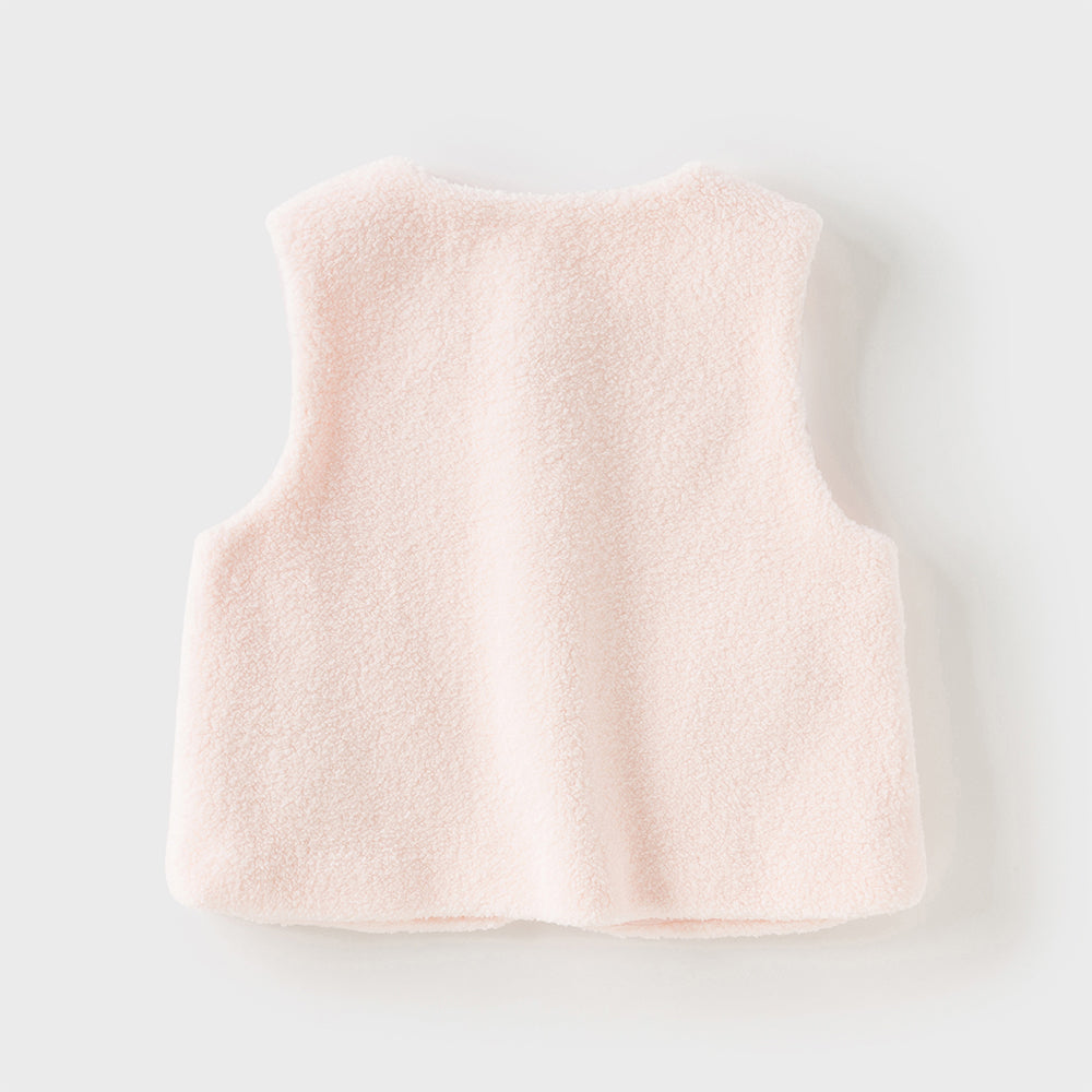 Dave&Bella Toddler Girls/Boys Soft Versatile Fleece Vests