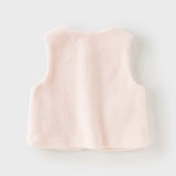 Dave&Bella Toddler Girls/Boys Soft Versatile Fleece Vests