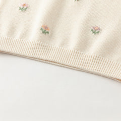 Dave&Bella Toddler Girls Winter Sweet Apricot Soft Sweaters Tops