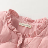 Dave&Bella Kids Girls Winter Pink/Purple Warm Outwear Down Vests