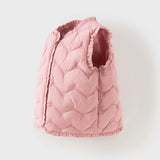Dave&Bella Kids Girls Winter Pink/Purple Warm Outwear Down Vests