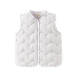 Dave&Bella Kids Girls Winter Pink/Purple Warm Outwear Down Vests