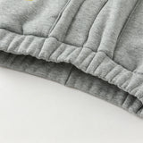 Dave&Bella Toddler Boys Outdoor Activities Drawstring Loose Sports Pants